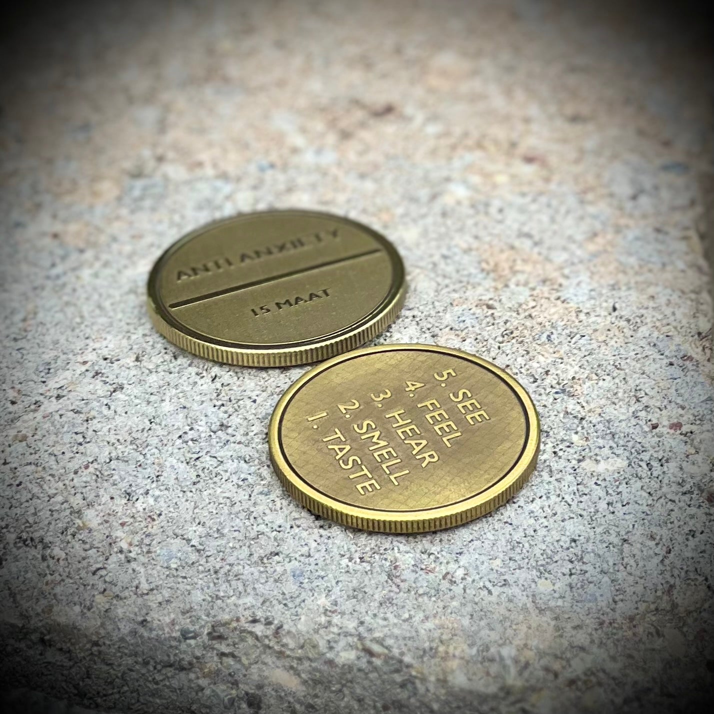 UBG Chill Pill Coin - Brass